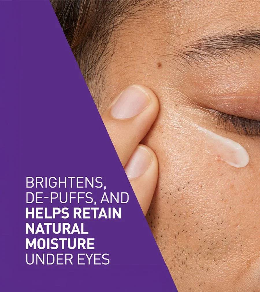 SlimBag Skin Renewing Vitamin C Eye Cream tube with applicator, designed to brighten and reduce puffiness around the eyes.