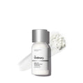 SlimBag The Ordinary Sulfur 10% powder-to-cream acne spot treatment showing a small jar of the product with a spoon for application, close-up.