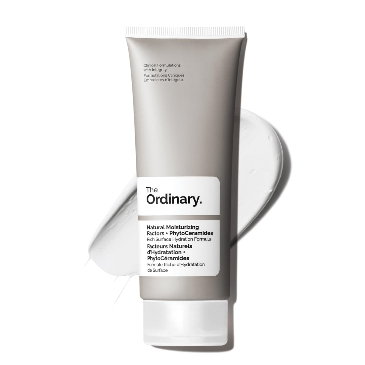 SlimBag moisturizer jar featuring The Ordinary Natural Moisturizing Factors + PhytoCeramides for dry skin and barrier support