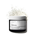 SlimBag The Ordinary 100% L-Ascorbic Acid Powder vitamin C treatment in a 0.7 oz jar, showing the white powder inside
