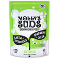 Molly's Suds Dishwasher Pods | Clean Dishwasher Detergent, Cuts Grease & Rinses Clean (Residue-Free) for Sparkling Dishes | 60 Auto-Release Tabs (Unscented)
