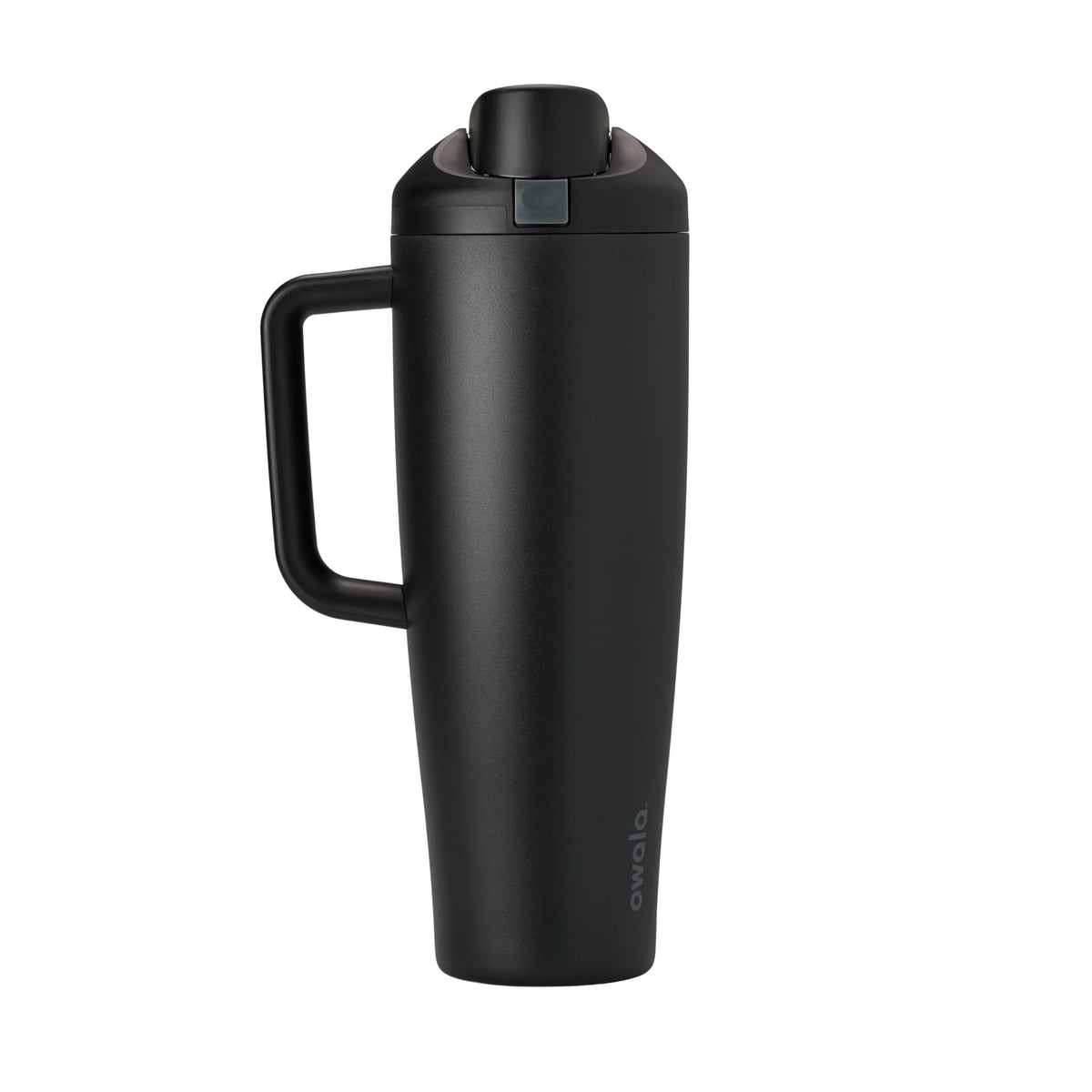 Owala FreeSip Tumbler Insulated Stainless Steel Water Bottle with Built-in Straw and Side Handle, For Travel, Work, School, and Sports, 40oz, BPA Free, Leak Proof, Foggy Tide