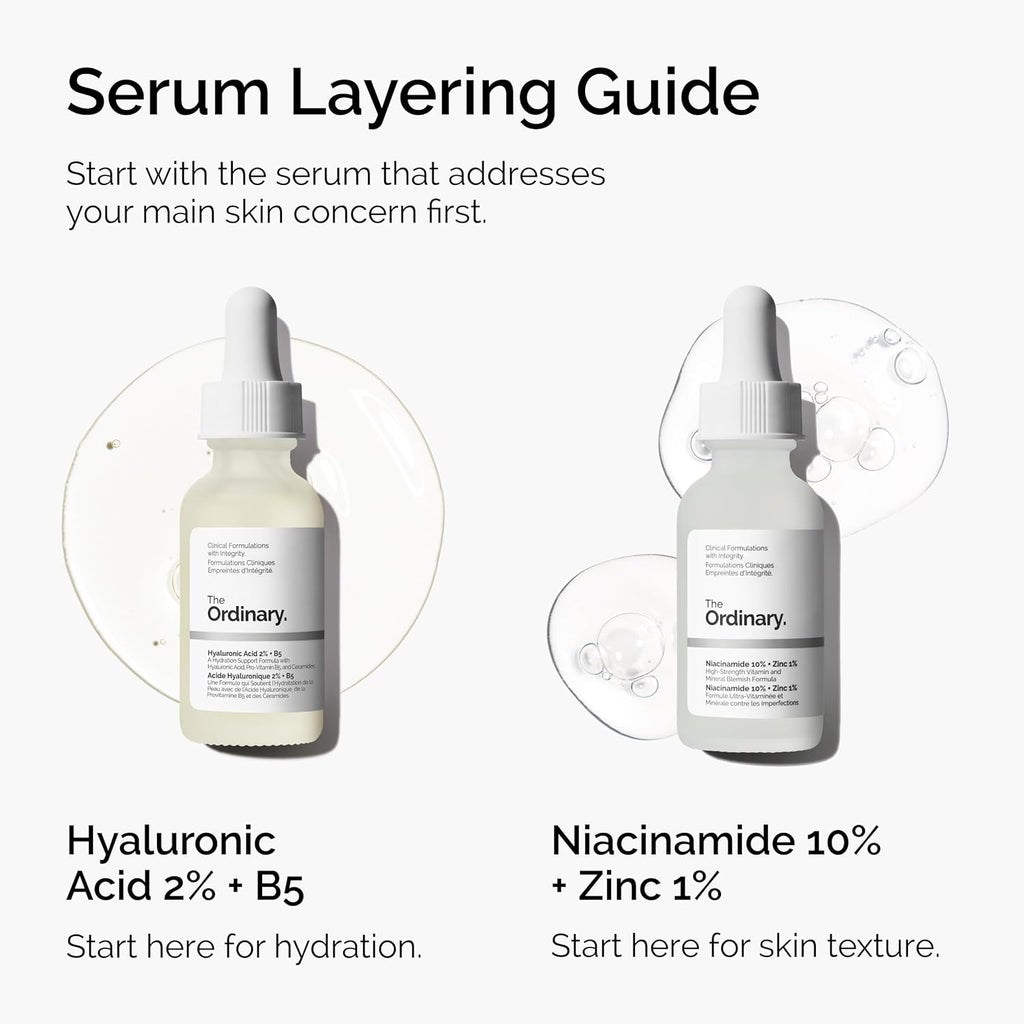 SlimBag Hyaluronic Acid 2% + B5 serum bottle with dropper, featuring clear, hydrating skincare formula for plumper, smoother skin