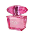 Versace Bright Crystal Absolu women’s 3 oz Eau de Parfum spray with elegant pink and clear glass bottle.