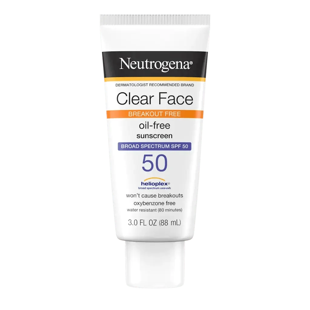 Neutrogena® Clear Face Liquid Lotion Sunscreen Broad Spectrum SPF 50, 3 Fl. Oz