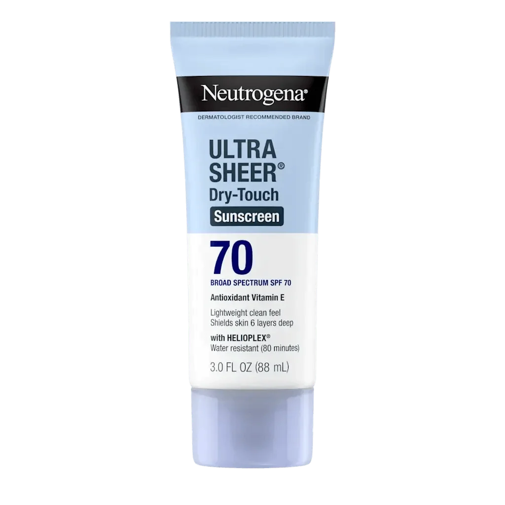 Neutrogena® Ultra Sheer Dry-Touch Sunscreen Lotion Broad Spectrum SPF 70, 3 Fl. Oz