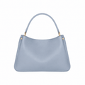 SlimBag Light Blue Faux Leather Shoulder Handbag
