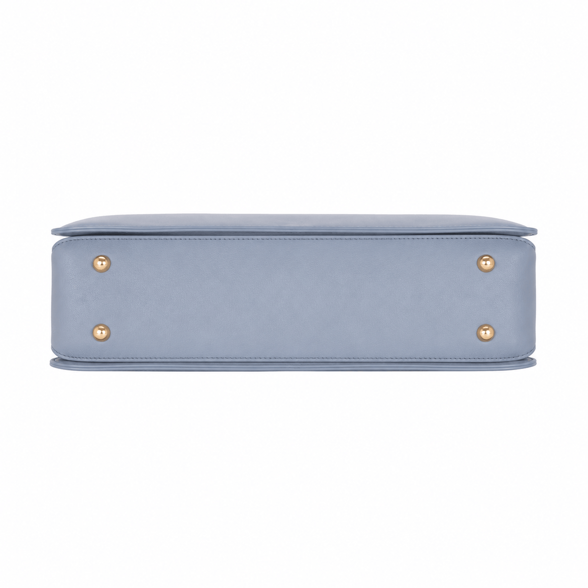 SlimBag Light Blue Faux Leather Shoulder Handbag