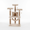 Multi-level cat tree tower full view