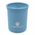 Dog paw cleaner cup front view
